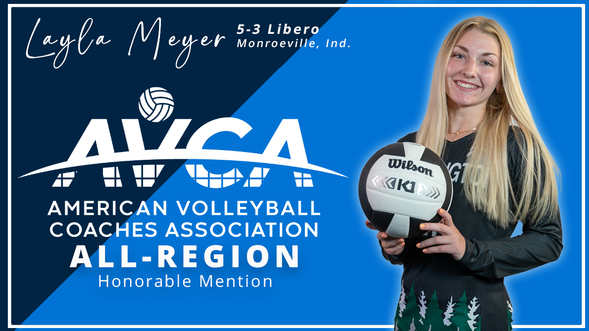 Meyer Earns AVCA All-Region Honors to Cap Stellar Career