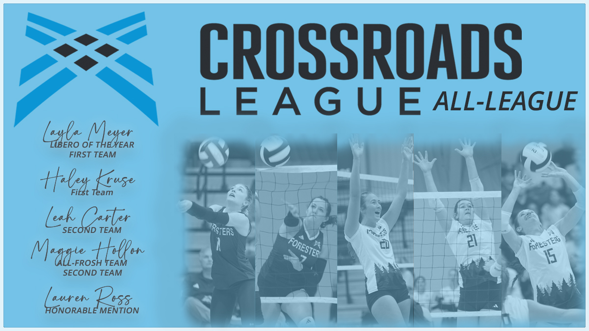 Meyer Headlines Five Foresters Honored in Crossroads League Awards